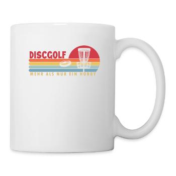 Disc golf more than a hobby Frisbee Golf player - Mug - white - Right