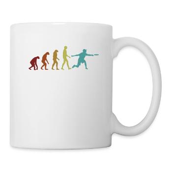 Disc Golf Evolution Basket Disc Golfer - Mug - white - Right