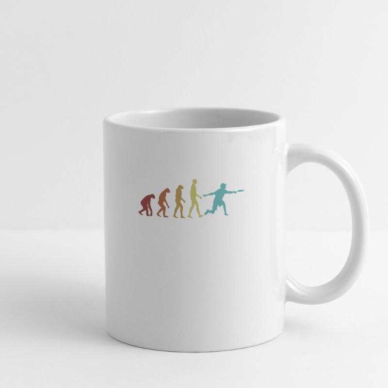 Disc Golf Evolution Korb Scheibe Disc Golfer Tasse
