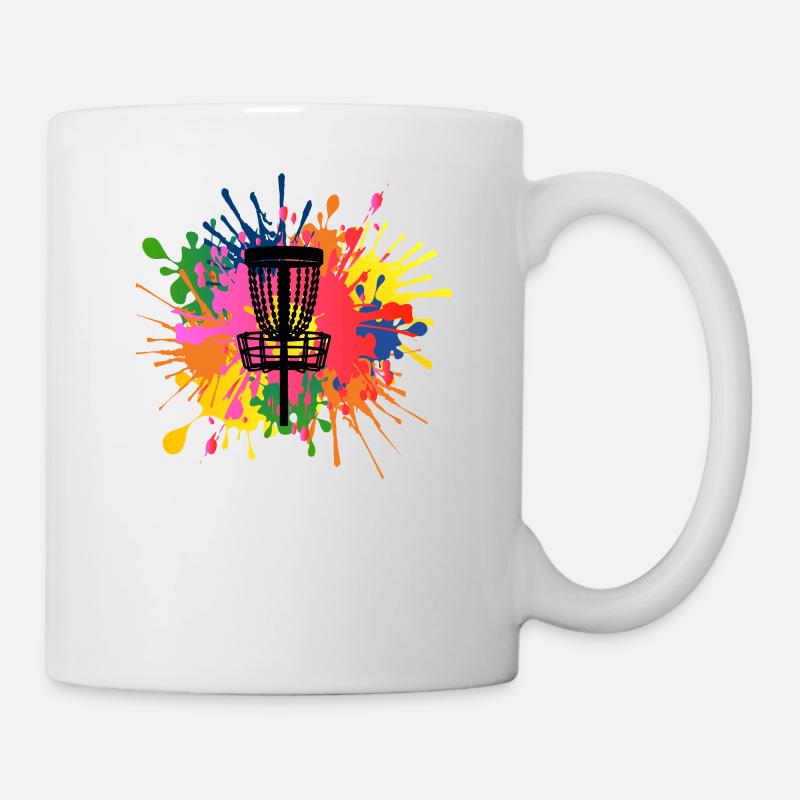 Disc Golf Discgolf Ultimate Discgolf Spieler Disc - Tasse - Weiß