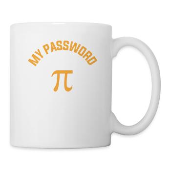 My Password Is The Last 8 Digits of Pi Gift Math G - Mug - white - Right