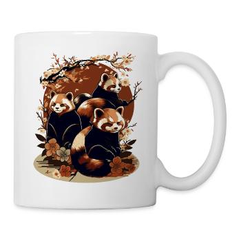 Roter Panda 1 - Tasse - Weiß - Rechts