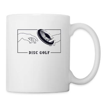 Michelangelo Creation of Adam Disc Golf Disc - Mug - white - Right