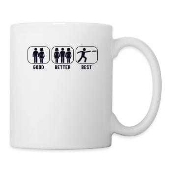 Good Better Best Disc Golf Basket Disc Disc - Mug - white - Right