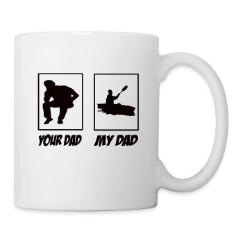 Your Dad My Dad Rowing Dad - Mug - white - Right