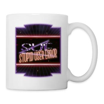 anonymous expect us bio hack funny hacking - Mug - white - Right