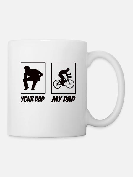 Vélo gravel - Mug blanc - blanc