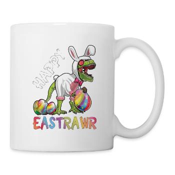 Happy Eastrawr for Easter Fan - Mug - white - Right