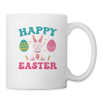 Happy Easter for all Easter fans - Mug - white - Right