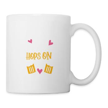 Ce lapin saute pour tous les fans de Pâques - Mug blanc - blanc - Droite