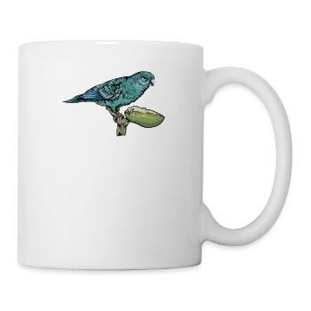 Catherine's Parakeet I Parakeet Ornamental BirdMotif for - Mug - white - Right