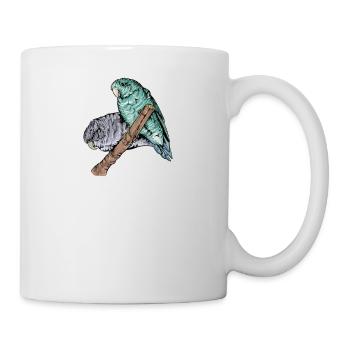 Catherine's Parakeet I Parakeet Ornamental BirdMotif for - Mug - white - Right