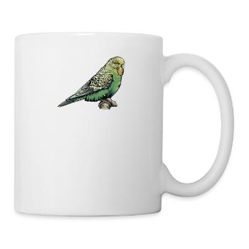 Catherine's Parakeet I Parakeet Ornamental BirdMotif for - Mug - white - Right