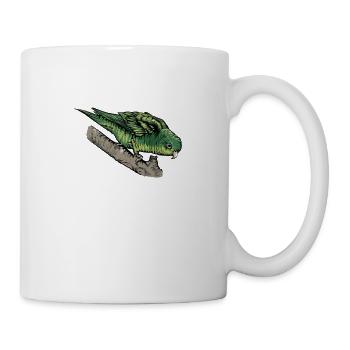Katharinasittich I Sittich ZiervogelMotiv für - Tasse - Weiß - Rechts