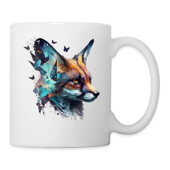 Fox Gift Son Animal Wildlife Animal Motif Motif - Mug - white - Right