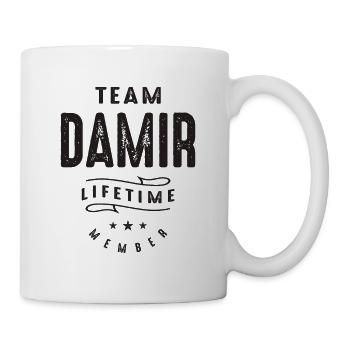 Membre à vie de l’équipe Damir - Mug blanc - blanc - Droite