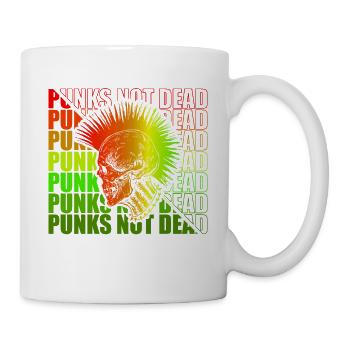 Punk Rock Pogo Anarchie Punks Punk Rocker Punk - Tasse - Weiß - Rechts