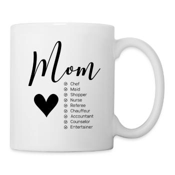 Mom Definitions - Mother's Day Funny Gift - Mug - white - Right