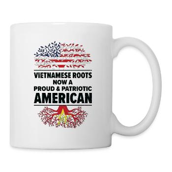 Born Vietnamese Vietnam American USA Citizenship - Mug - white - Right