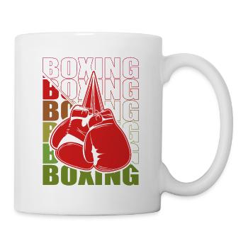 Boxen Martial Arts Boxing Box Club Boxer - Mug - white - Right