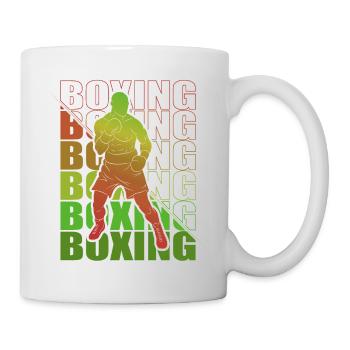 Boxen Martial Arts Boxing Box Club Boxer - Mug - white - Right