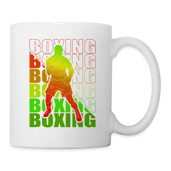 Boxen Martial Arts Boxing Box Club Boxer - Mug - white - Right