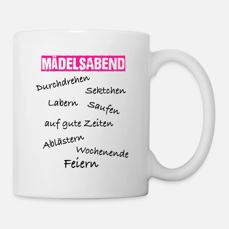 Mädelsabend Jga - Tasse - Weiß