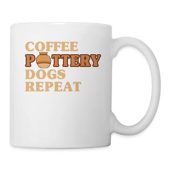 Ceramic Oven Cermaicist Ceramic Clay Oven Pot - Mug - white - Right