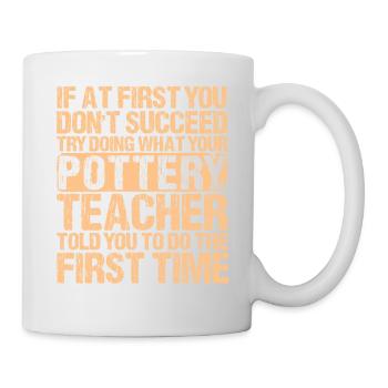 Ceramic Oven Cermaicist Ceramic Clay Oven Pot - Mug - white - Right