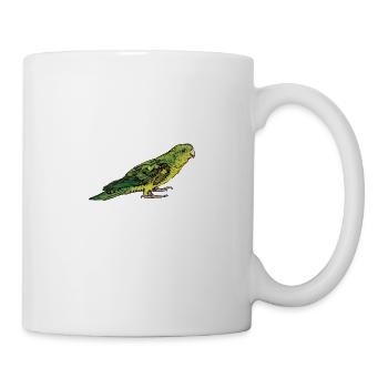 Katharinasittich I Sittich ZiervogelMotiv für - Tasse - Weiß - Rechts