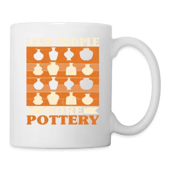 Ceramic Oven Cermaicist Ceramic Clay Oven Pot - Mug - white - Right