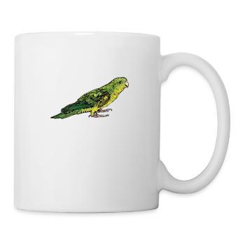 Katharinasittich I Sittich ZiervogelMotiv für - Tasse - Weiß - Rechts
