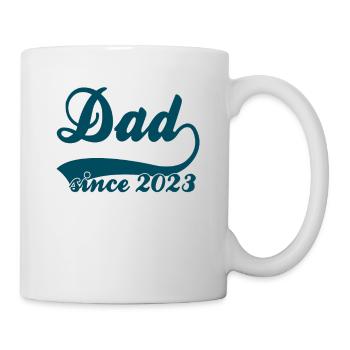 Papa 2023 - Tasse - Weiß - Rechts