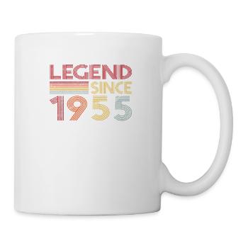 1955 Geburtstag Legend since Retro Vintage - Tasse - Weiß - Rechts
