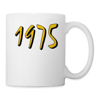 BIRTHDAY YEAR 1975 - Mug - white - Right