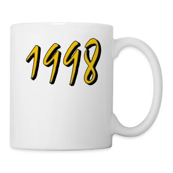 BIRTHDAY YEAR 1998 - Mug - white - Right