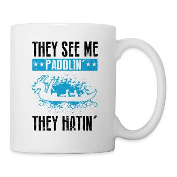 Dragon Boat and Dragon Boat Crew - Mug - white - Right