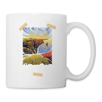 The beauty of nature frozen forever in - Mug - white - Right
