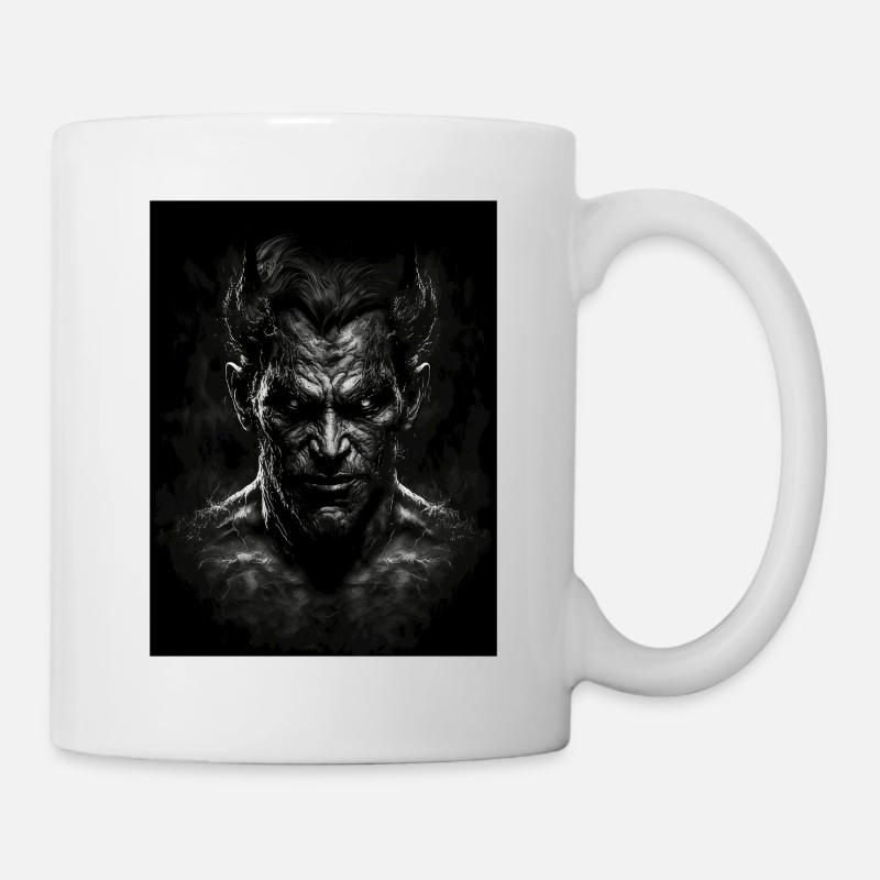 Demonic Portrait - Mug - white