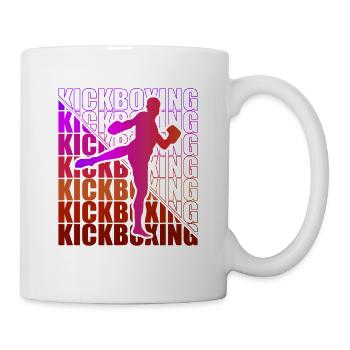 Kickboxer Arts Martiaux Kickboxing Kickboxen - Mug blanc - blanc - Droite
