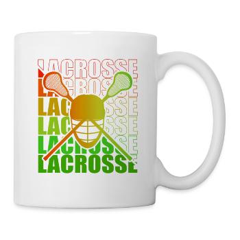 Lacrosse LAX Club Team Players Coaches Fans Coach - Mug blanc - blanc - Droite
