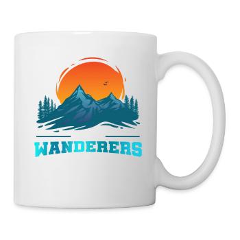 Not all hikers are lost Mountaineering - Mug - white - Right