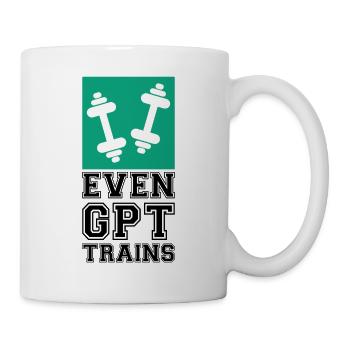 Even GPT Trains - Mug - white - Right