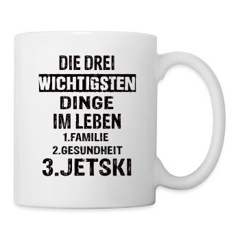 Jetski - Tasse - Weiß - Rechts