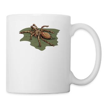 Vogelspinne I Tarantula Terrarium Motiv für - Tasse - Weiß - Rechts