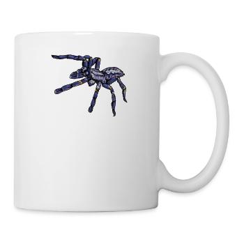 Vogelspinne I Tarantula Terrarium Motiv für - Tasse - Weiß - Rechts