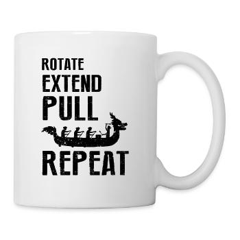Chinese Boat Race for Dragon Boat Trainers - Mug - white - Right
