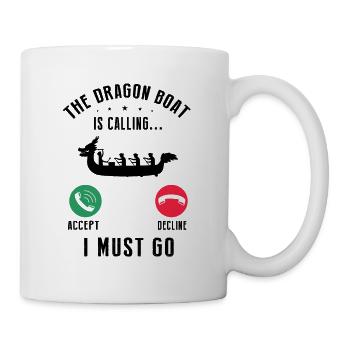 Dragon Boat Racing Chinese Boat Racing Festival - Mug - white - Right