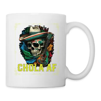 Chola AF Mexican American Pride Latin American - Mug - white - Right