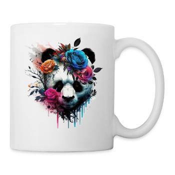 Panda Gift Idea Pandas Animal Cuddly Panda Bear - Mug - white - Right